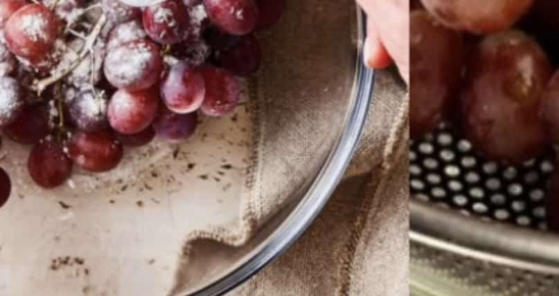 Handy Trick to Thoroughly Clean Grapes and Remove Pesticide Residues