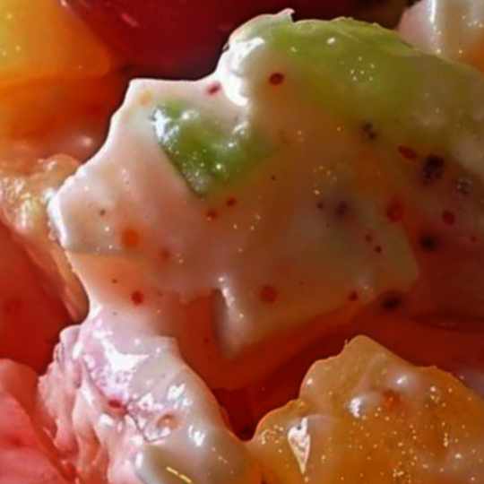 This recipe is named ‘Amazing Fruit Salad’ – Just one bite