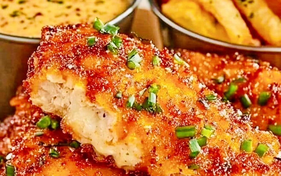 Crispy Parmesan Chicken Tenders