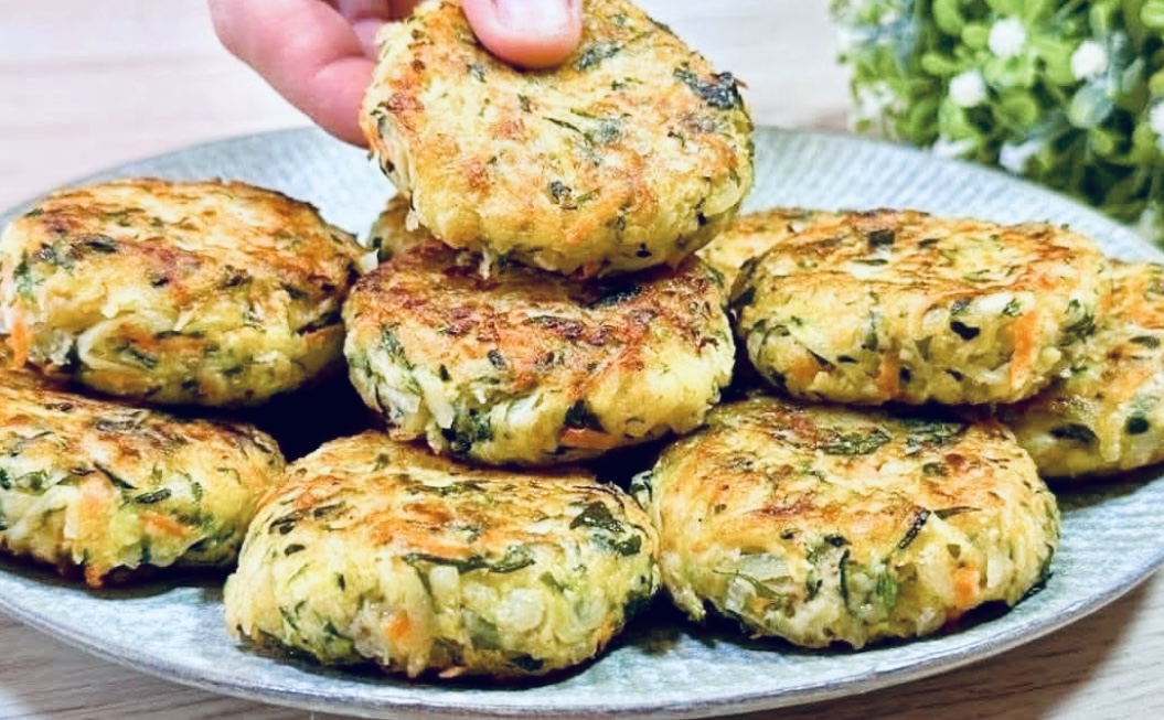 Crispy Vegetable Fritters Recipe