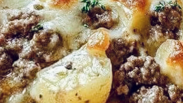 HAMBURGER POTATO CASSEROLE RECIPE