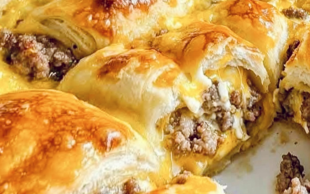 Breakfast Sausage Crescent Rolls