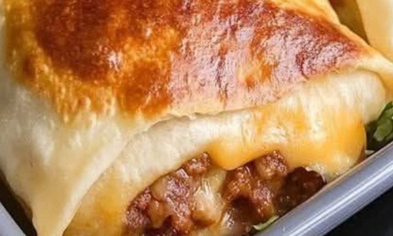 Loaded Cheesy Pocket Tacos Recipe